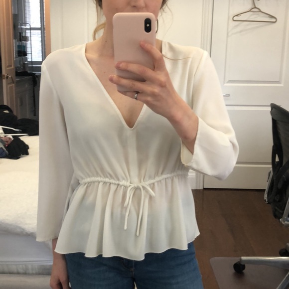 White Wilfred Blouse - Picture 1 of 4